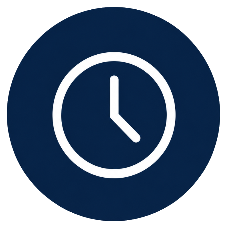 Business hours contact icon