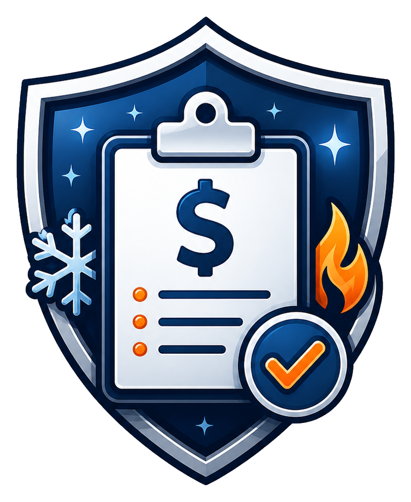Upfront pricing icon