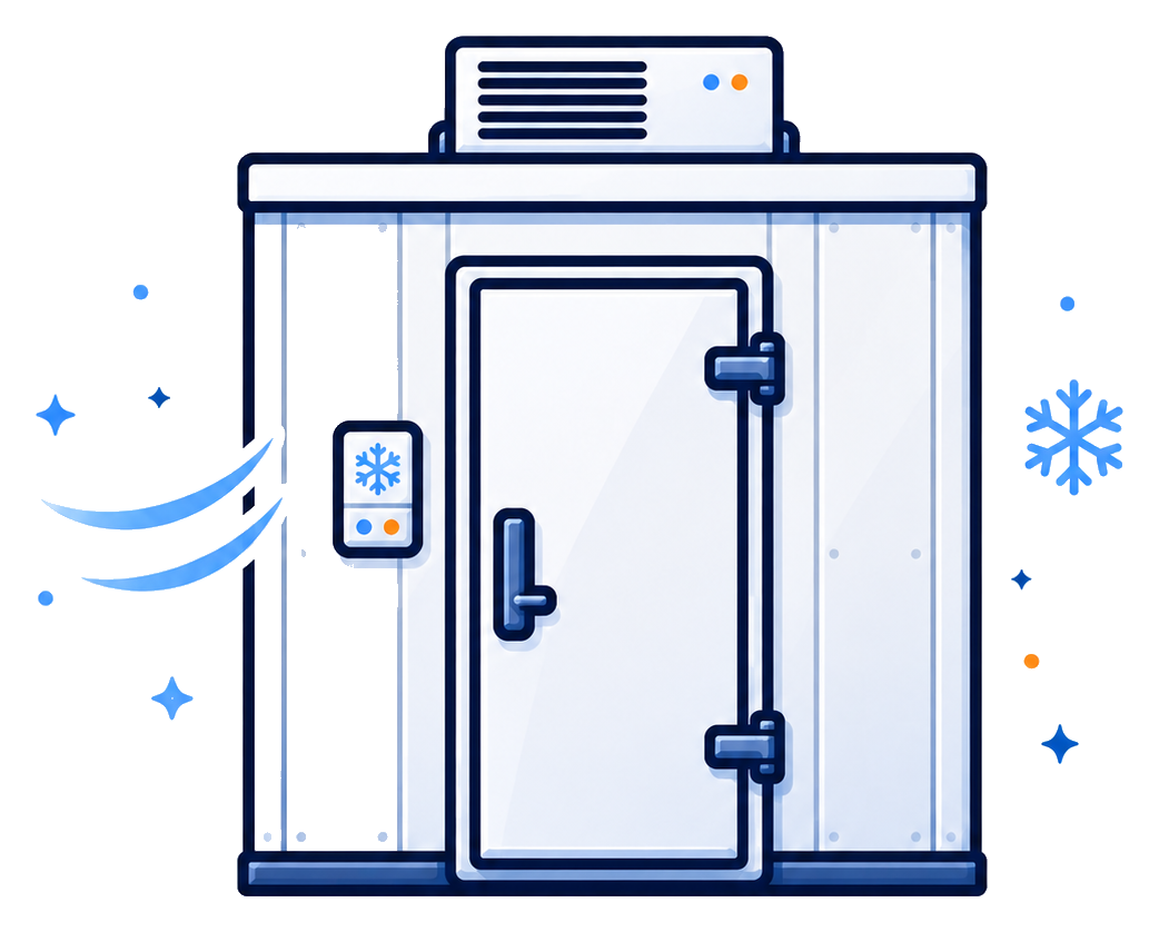 Walk-in cooler and freezer service